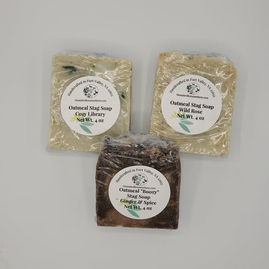 Oatmeal Stag Soap