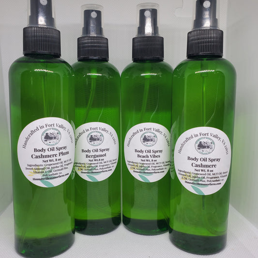 Body Oil Spray 8 oz